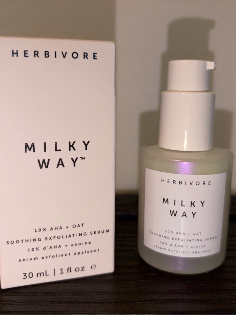 Milky Way Soothing Exfoliating Serum - White